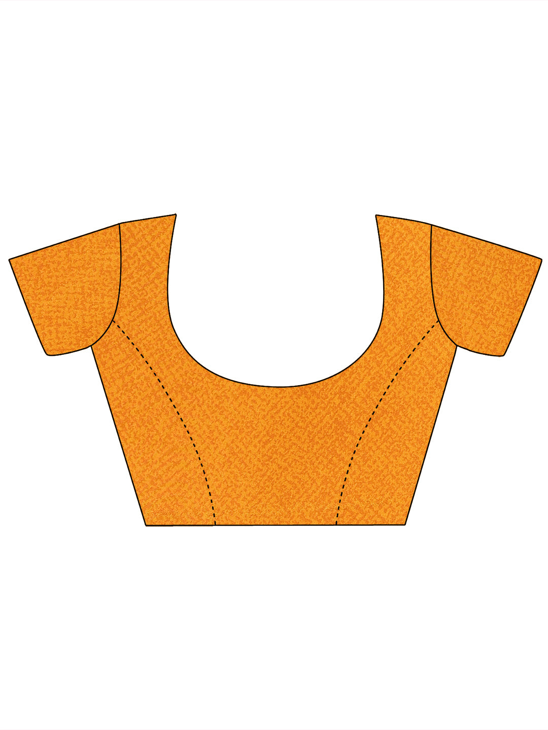 Crepe Ethnic Motif Burnt Orange Saree