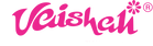 Veishell logo in pink on a white background